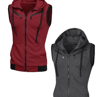 burgundy/dark gray
