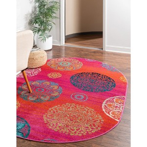 Unique Loom Azalea Collection Area Rug - Aromi (' " x ' "  ) - 1 of 4