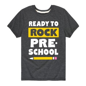 Boys' - Instant Message - Ready to Rock Preschool Short Sleeve Graphic T-Shirt - 1 of 4