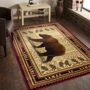 Gulches Lodge Area Rug: Embrace Nature's Spirit in Your Home - 1 of 4