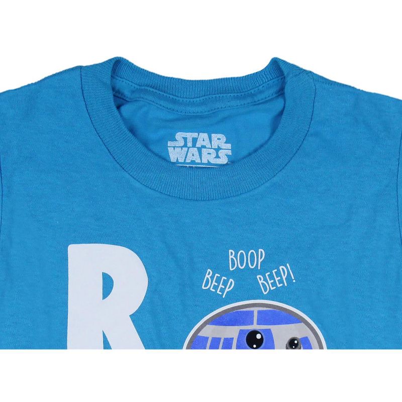 Star Wars "R Is For R2-D2" Little Boys T-Shirt Kids, 3 of 4