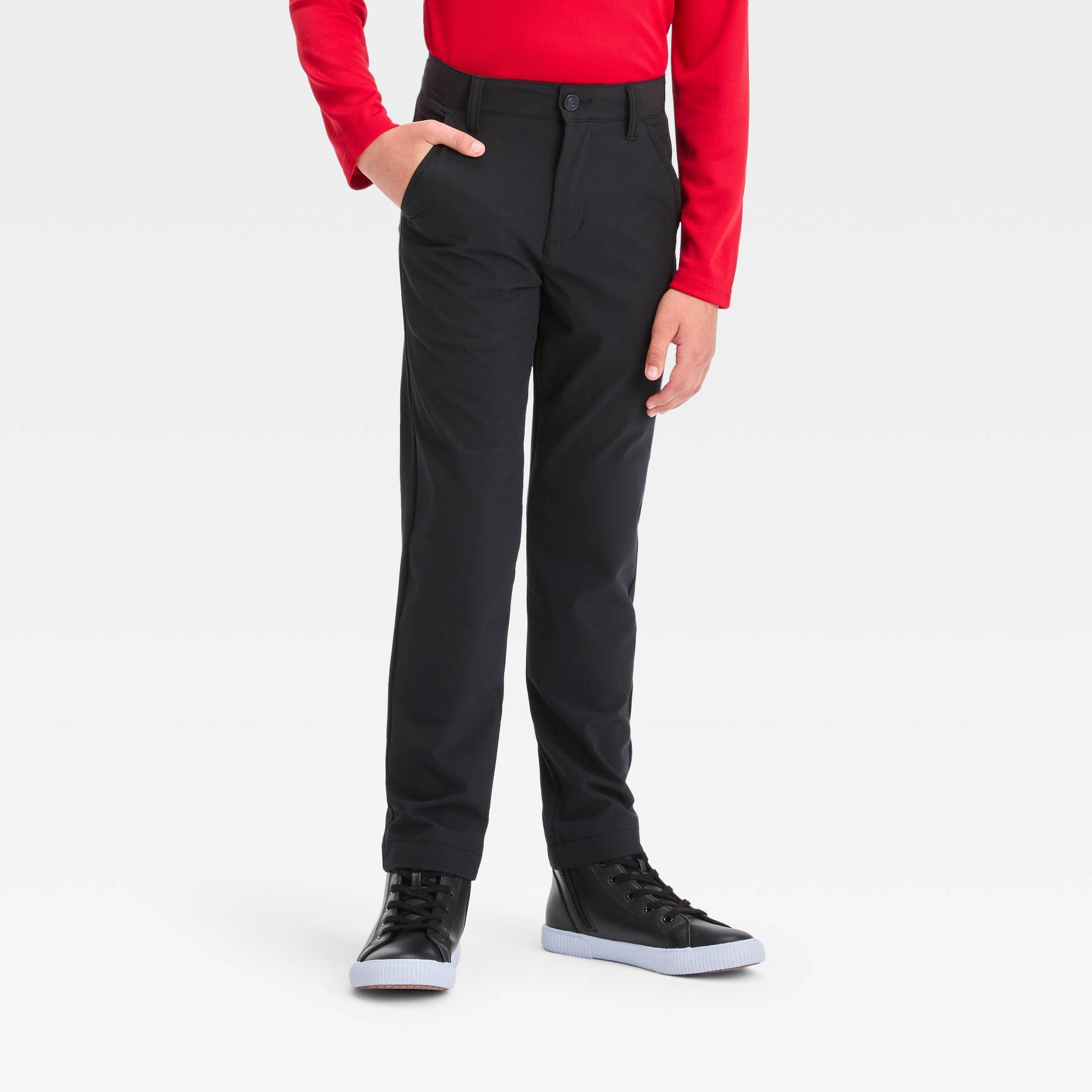 Boys' Regular Fit Quick Dry Uniform Pants - Cat & Jack™