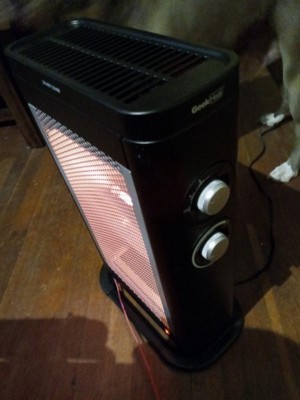 Geek Heat Hq28-15m 2 In 1 Infrared u0026 Convection Electric Portable Whole  Room Space Heater : Target