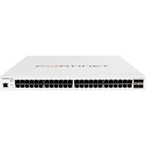 Fortinet FortiSwitch 248E 52Port 24x10/100/1000 PoE/4xGigabit SFP Managed Switch - 1 of 4
