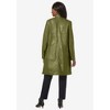 Jessica London Leather Swing Coat - 3 of 4