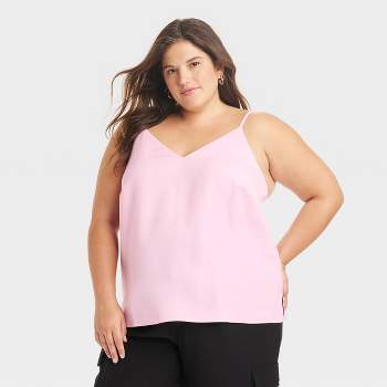 Women's Cami - A New Day™ Pink 2X