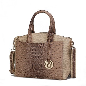 MKF Collection Collins Vegan Leather Handbag Women’s Tote Bag by Mia K - 1 of 4