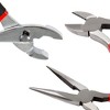 6 Piece Pliers Set with Carrying Case - Drop Forged and Heat Treated Adjustable Hand Tools with Ergonomic Comfort Grip and Machined Heads by Stalwart - 4 of 4