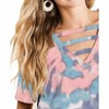 Women's Harmony Strappy Tie Dye Top - BiBi - 3 of 3