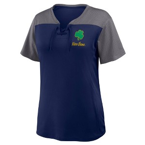 NCAA Notre Dame Fighting Irish Women's Fashion Jersey - 1 of 3