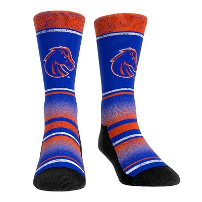 NCAA Boise State Broncos Vintage Crew Socks - L/XL