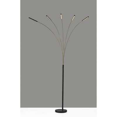 Zodiac Arc Lamp (Includes LED Light Bulb) Black - Adesso