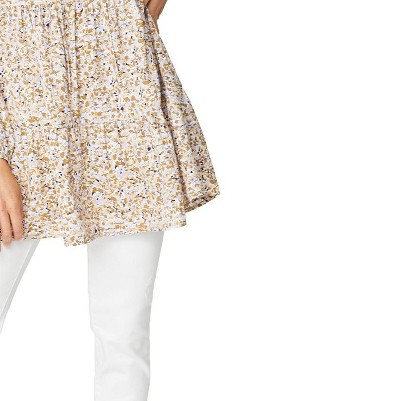 beige lavender floral