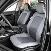 Pilot Automotive Slate Seat Cover Pair with Microban - Gray