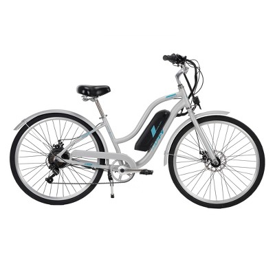 Huffy Women's Everett Electric Bike - Silver