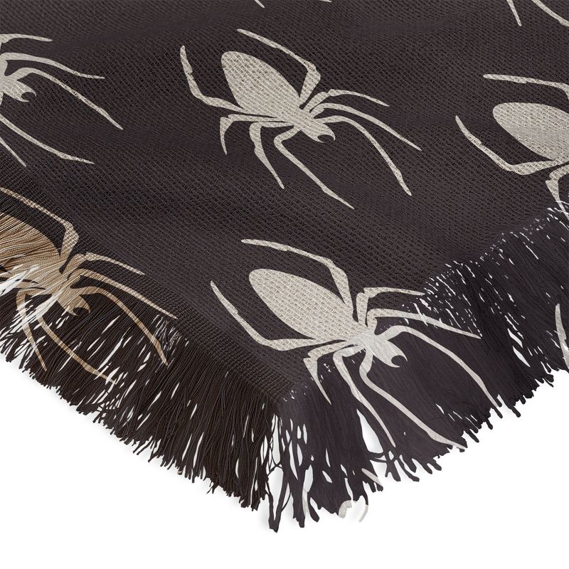 Avenie Halloween Spiders 56"x46" Woven Throw Blanket - Deny Designs, 5 of 6
