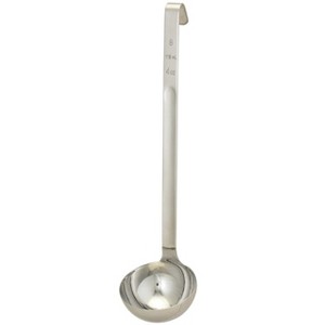 HIC 18/8 Stainless Steel Single-Piece Kitchen and Sauce Ladle, 4 ounce - 1 of 2