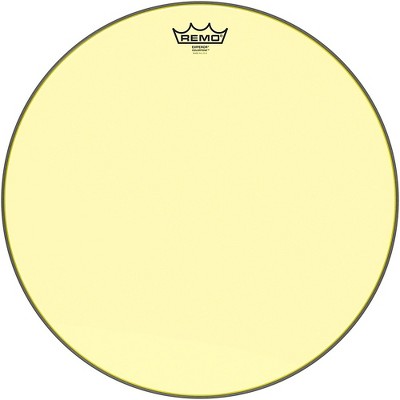 Remo Emperor Colortone Yellow Drum Head
