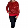 Women's In the Spot Light Sequin Top - Jess Lea - 2 of 3