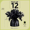 Silver Balloon Weights – 12-Pack Metallic Foil, 4.8" Heavy Weights for Helium Balloons, Perfect for Parties, Birthdays & Weddings. - 2 of 4
