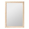 bali & pari Lanica Japandi Sun Bleached Rattan Wall Mirror - 2 of 4