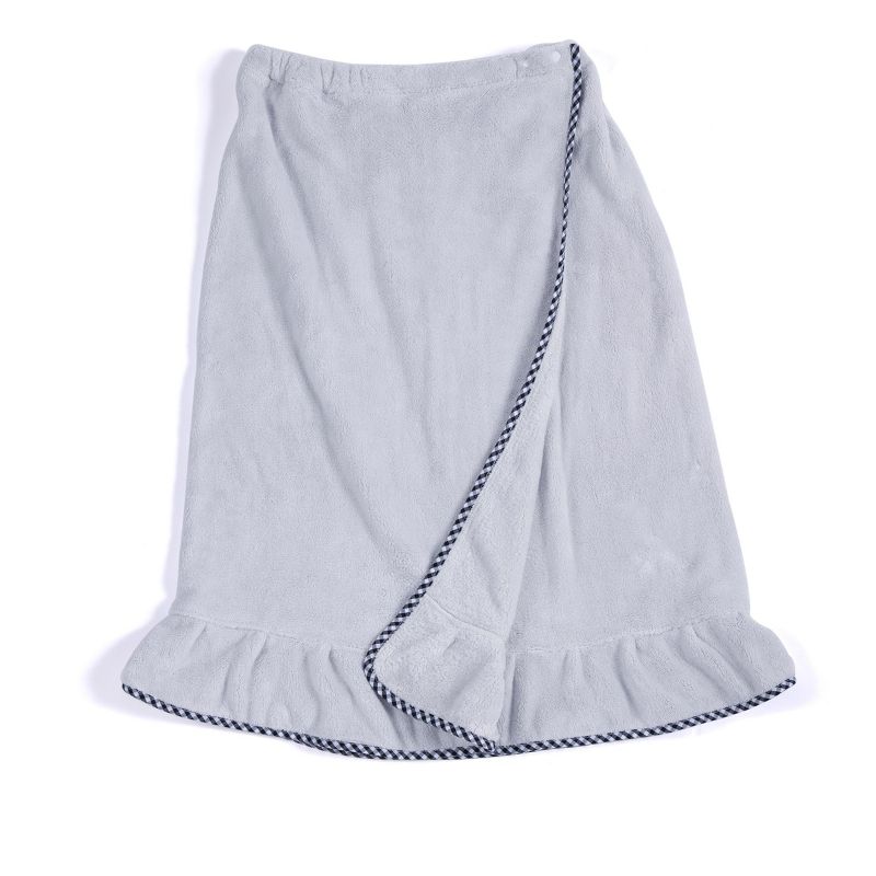 Shiraleah Grey Towel Lana Spa Wrap, 1 of 4
