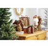 Gallerie II Buffalo Plaid Gnome Santa Figurine - 2 of 4