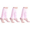 Leg Warmers for Women 3 Pairs Soft Slouchy Retro Knee-High or Scrunched Down Warm and Breathable - 4 of 4