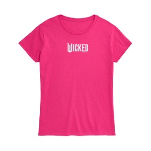- Wicked - White Logo Short Sleeve Graphic T-Shirt - 1 of 3