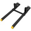 Clamp on Pallet Forks Heavy Duty Tractor Forks with Adjustable Stabilizer Bar Quick Attach Pallet Fork - 4 of 4
