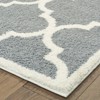 Captiv8e Designs Valentina Moroccan Scalloped Lattice Gray/Ivory Area Rug - 3 of 3