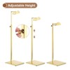 Unique Bargains Metal Adjustable Height Electroplated Finish Durable Handbag Rack - 3 of 3