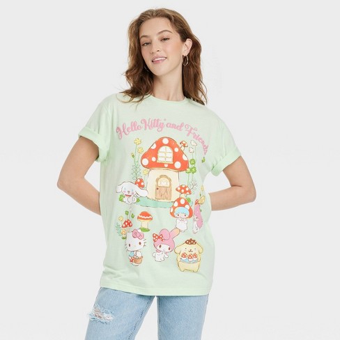 Women's Lucky Charms Oversized Short Sleeve Graphic T-shirt - Green 3x :  Target