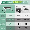 Itopfox Adjustable Folding Step Stool for Adults, Heavy Duty Metal Step Stool for Kids & Seniors, Foldable for RV, Portable Stepping Stool for Dorm - 4 of 4