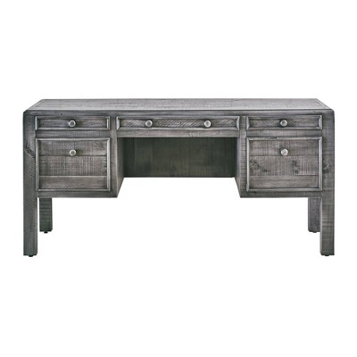 Lenox Desk Industrial Gray - Picket House Furnishings