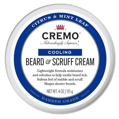 Cremo Cooling Beard and Scruff Cream - 4oz