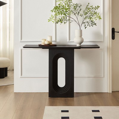 Modern Entryway Table with Unique Loopback Design, Narrow Console Table for Living Room, Hallway and Apartment - ModernLuxe