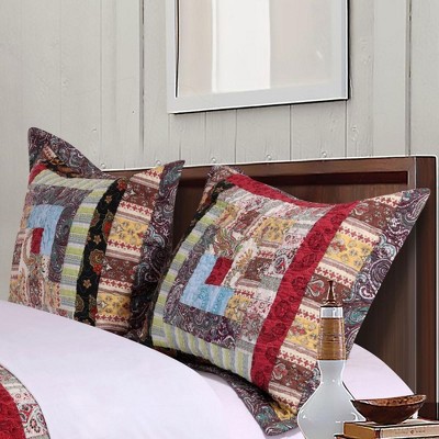 Colorado Lodge Reversible Sham Standard 20" x 26" Multicolor by Greenland Home Fashion