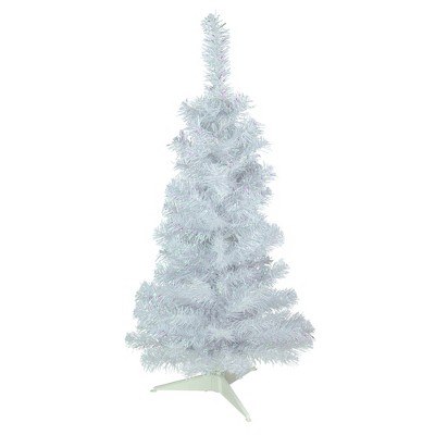 Northlight 2' Lighted Rockport White Pine Artificial Christmas Tree Green Lights