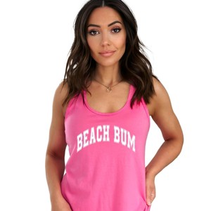 Simply Sage Market Varsity Beach Bum Racerback Tank - 1 of 4