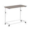 NicBex Twin/Full size Metal Daybed with Movable Desk,Metal Grid,Shelves and Clothes Hanger for Bedroom,Living Room - 4 of 4