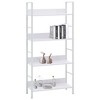 vidaXL 4-Layer Book Shelf White 23.6 in.x10.9 in.x49 in. Engineered Wood - 2 of 4