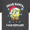 Boys' - SpongeBob SquarePants - Dear Santa Short Sleeve Graphic T-Shirt - 2 of 4