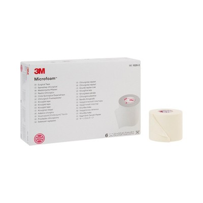 3m Microfoam Medical Tape, White, 2 In X 5.5 Yds, 36 Count : Target