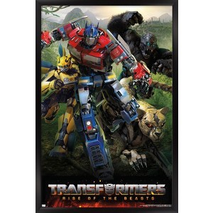 Trends International Transformers: Rise of the Beasts - Big 4 Framed Wall Poster Prints - 1 of 4