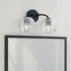 Capital Lighting Dolan 2 - Light Vanity in  Matte Black - 4 of 4