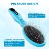 BOSHEL 2-in-1 Dog Hair Brush & Remover – Grooming Brush with Safe Round Pins on Soft Cushion and Rubber Pet Hair Remover for Easy Clean-Up - 3 of 4