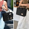 Attop Bags for Women Canvas Tote Purse Crossbody with Pockets Top Handle Shoulder Satchel Bag for Women - 3 of 4
