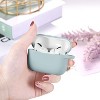 BONGEEK AirPods Pro Case Cover,Soft Silicone Protective Cases Cover Skin for Apple AirPod Pro 2 Charging Case Keychain Front LED Visible,Turquoise - 2 of 4