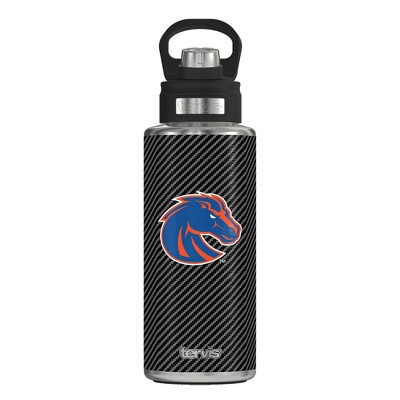 NCAA Boise State Broncos 32oz Carbon Fiber Stainless Steel Water Bottle